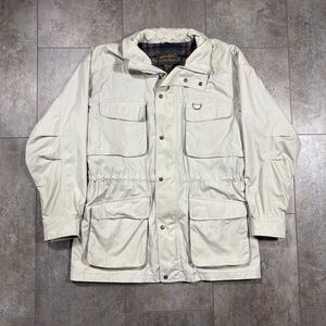 VTG Eddie Bauer Wool Lined Beige Mountain Parka Jacket